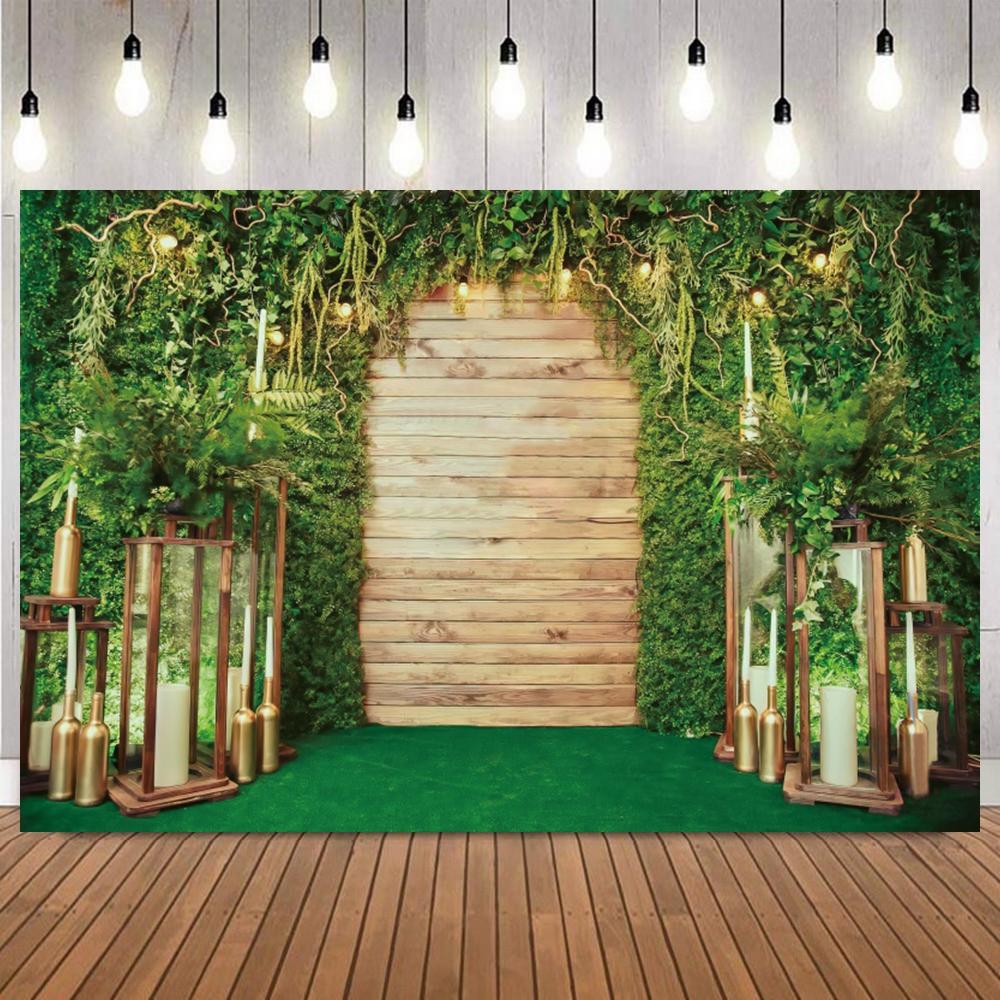 Wedding Party Photography Backdrop Flower Scenes Floral Bridal Shower Engaged Ceremony Party Decor Banner Photo Background Props21