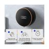 Wall Mounted Automatic Soap Dispenser, Electric Soap Proposal Machine, Rechargeable with Temperature Display, Suitable for Kids And Adults (black)
