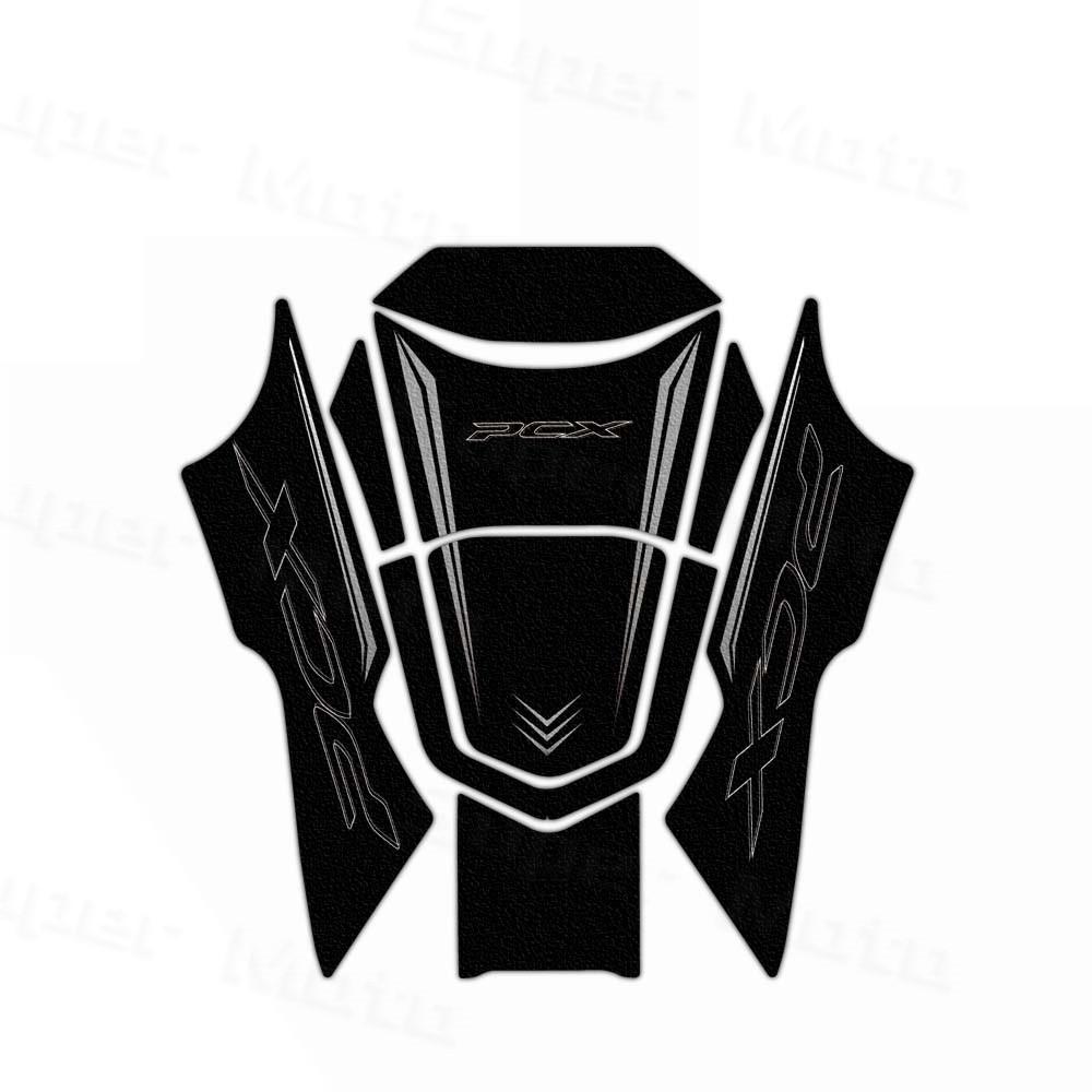 For PCX160 pcx160 2020-2025 Motorcycle Frosted Sticker Fuel Tank Pad Decal Gas Cap Oil Cover Protector Scratch-Proof Decals
