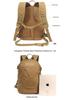 Waterproof Tactical Outdoor Backpack for Mountaineering, Hunting, and Camping