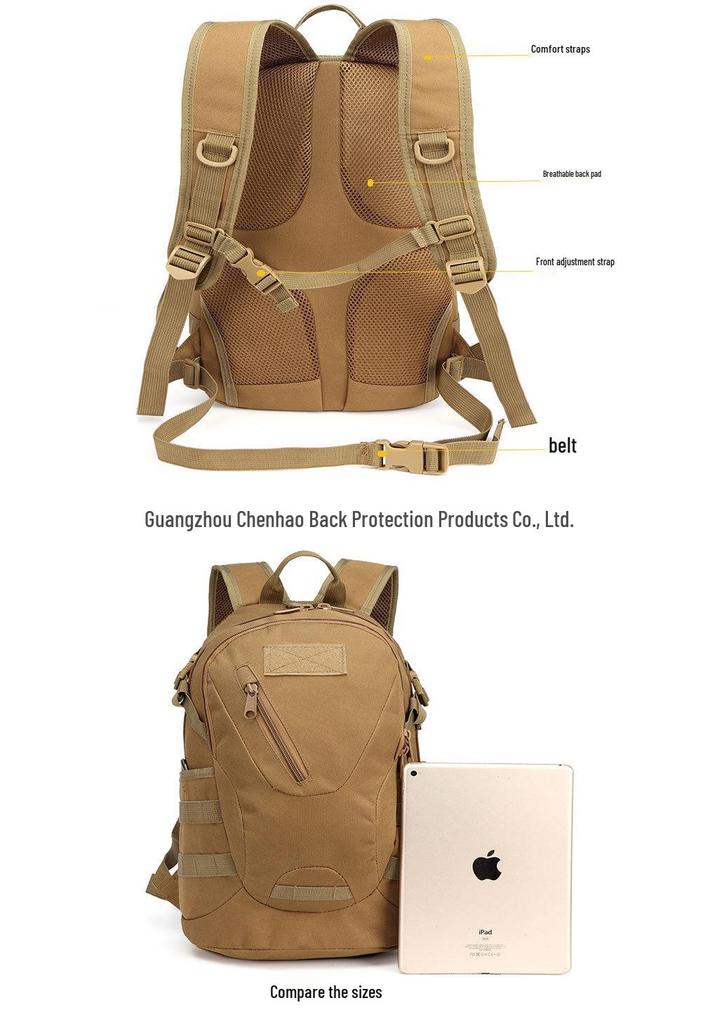 Waterproof Tactical Outdoor Backpack for Mountaineering, Hunting, and Camping