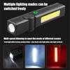 Portable Rechargeable LED Flashlight COB Work Light COB Hand Torch Magnetic Inspection Work Lights For Car Repair Household