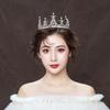 Свадебная корона тиара новый стиль свадебная атмосфера круглая барочная корона свадебное платье