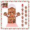 Christmas Greeting Cards 3D Pop Up Card, Money Gift Card Holder with Reindeer Design Holiday Stationery Cash Slot, Hummingbird Santa Design,