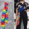 Rainbow Cool Cotton Keychain Pants Chain Unique Rainbow Hip Hop Bandana Pants Chain Pants Belt Chain Jean Chains for Men
