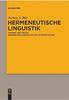 Книга Hermeneutische Linguistik