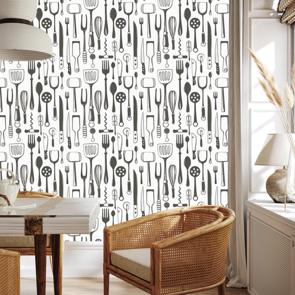 Wallpaper Accessories for the living room and bedroom 50x1000