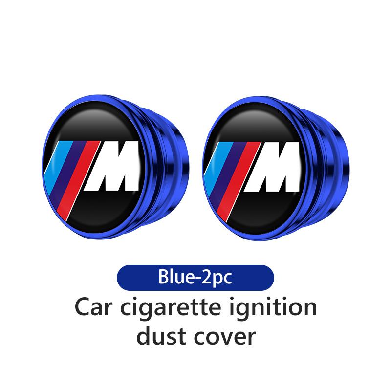 KHQB5 Car Cigarette Lighter Cover Plug Dust Proof Decoration Cap For BMW Performance X1 X3 X5 E39 E46 E90 F20 E60 F30 M3 M5