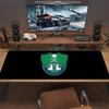Al-Ahli Saudi FC Кружево Однотонный Коврик для Мыши Большой Игровой Коврик для Стола Нескользящий Ноутбук Планшет Большой Коврик для Мыши XXL Коврик Мини ПК Игровой Коврик С Заблокированным краем