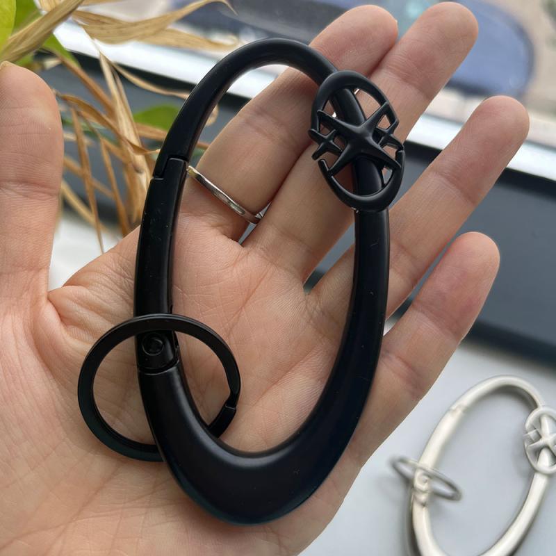 Брелок для сумки из цинкового сплава, Безделушки, Брелок для ключей, Карабин-крест, Брелок-карабин, Кемпинг, Пеший туризм, Открытый воздух, Альпинист, Подвеска на пояс, Аксессуары, Подарок