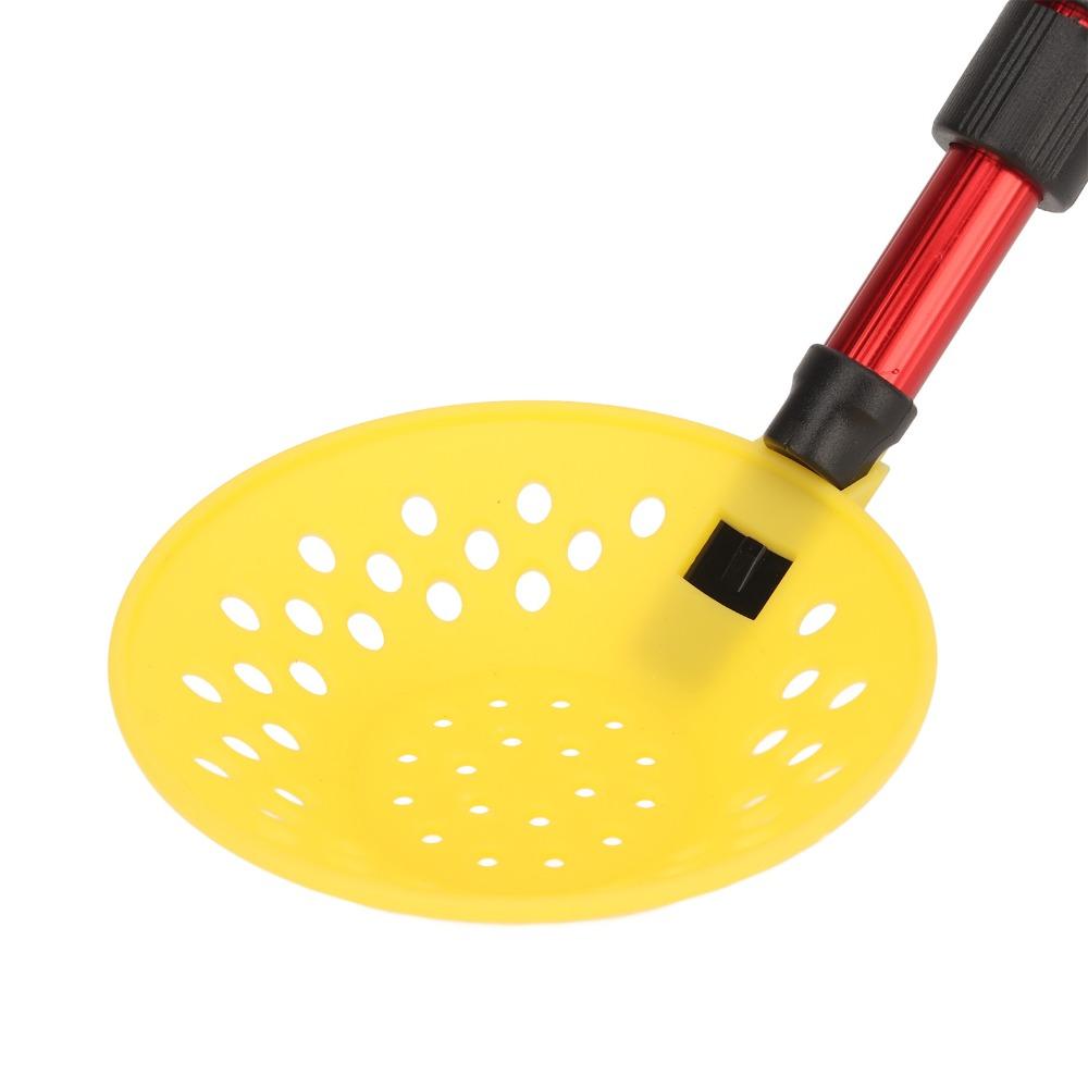 Retractable Ice Fishing Skimmer Scoop Adjustable Length Fishing Scoop Winter Fishing