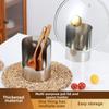Stable Spatula Holder Easy To Clean Pot Lid Storage Rack Multifunctional Soup Spoon Rack  Cooking