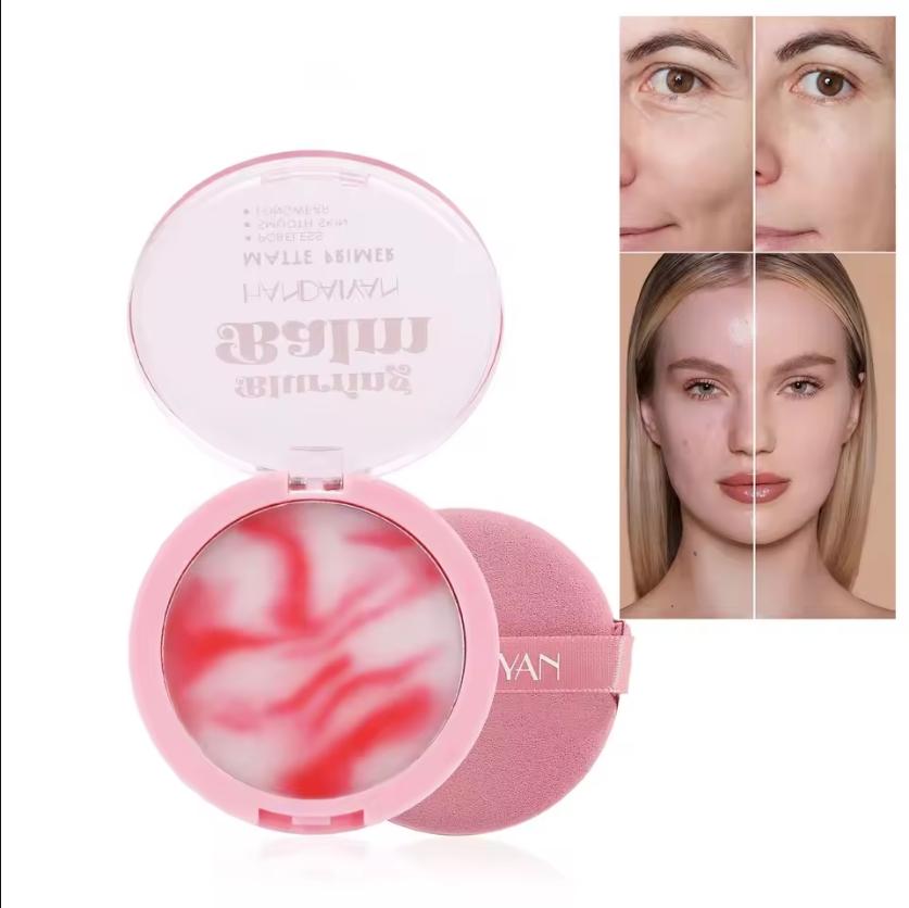 Three-dimensional Contouring, Natural, Lightweight, Waterproof, Oil-controlling, Non-stuck Matte Concealer Setting Powder