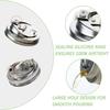 Stainless Steel Mason Jar Drinking Lids With Straw Hole Pour Lids Mason Jar Sip Lids  Fruit Juices