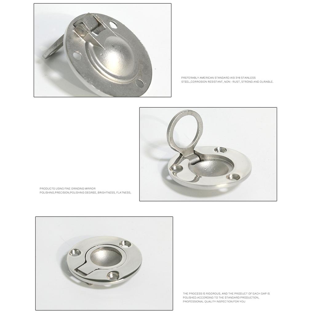 316 нержавеющая сталь палубный люк ручка подъемная ручка кольцо морская лодка караван дверные ручки ручки шкаф утопленное кольцо тяга