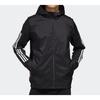 adidas Спортивная куртка с капюшоном, мужские топы, черный FM9428