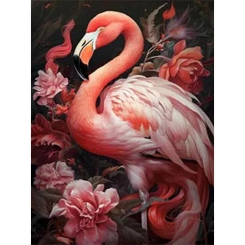 DIY Diamond Painting Flowers and Animals Cross Stitch Kit Mosaic Art Diamond Painting Full Circle/Square Diamond Home Decoration