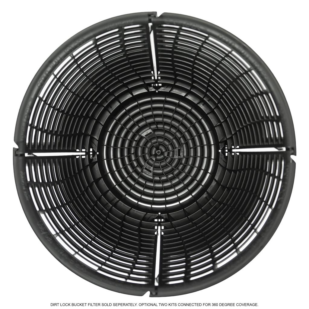 Detail Guardz Scrub Wall 180 Предотвращает Разделяет Песок и Черную Насадку, Царапины, Камни, (DG-DL-SW180-BLK)