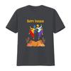 Vibrant Punjabi festival T Shirt with Bhangra Dancers Cultural Celebration vintage Washed Comfortable Versatile