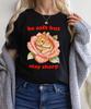 Be Soft But Stay Sharp Bunny T-Shirt | Cute Gothic Rabbit Graphic Tee
