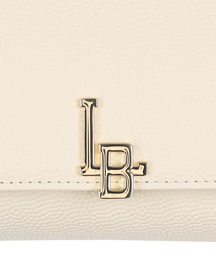 Кошелек Lanvin en Bleu Elvie с внутренней коробкой, цвет слоновой кости, размер F