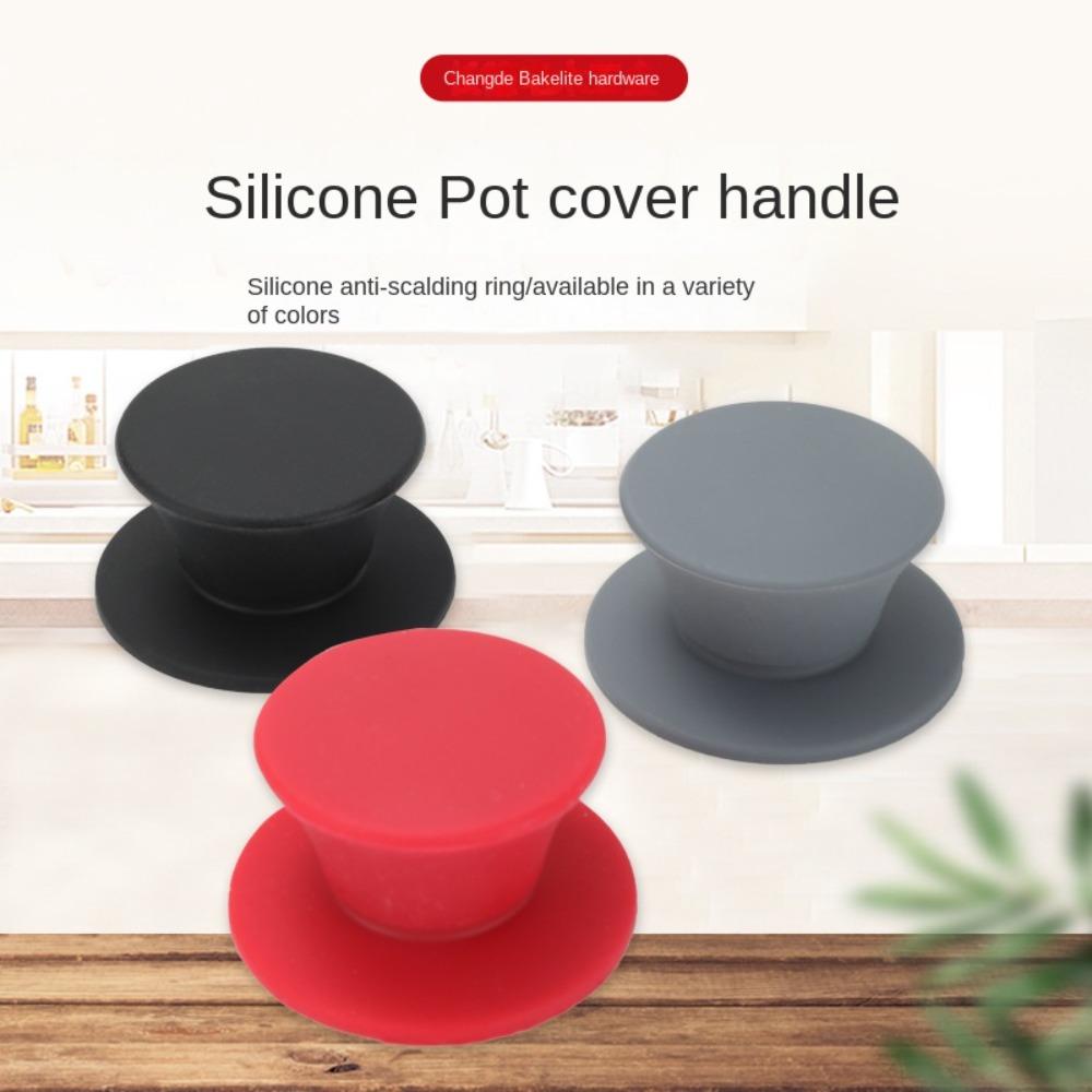 Replacement Pot Lid Knob Handle Silicone Pot Lid Cover Pot Cover Cap Kitchen