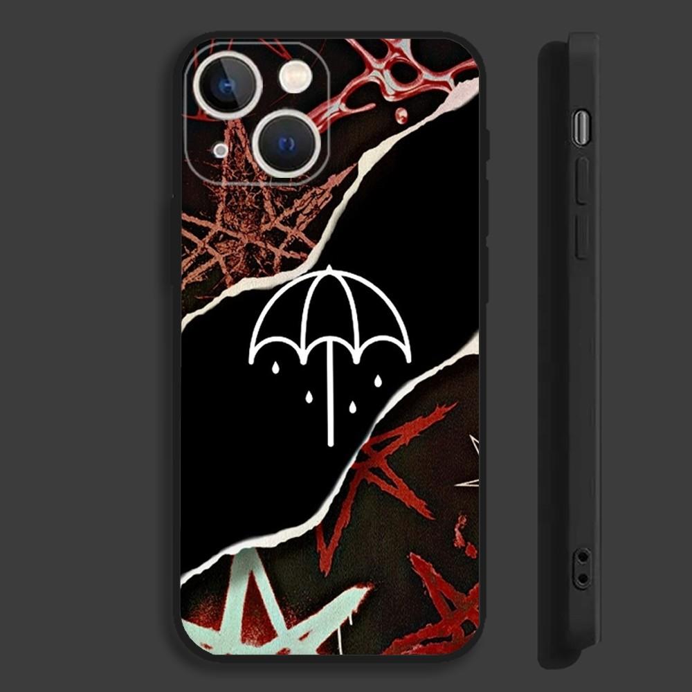 Чехол для телефона Bmth B-Brings Me the H-HorizonS для iPhone 16,15,14,13,12,11,Pro,Max,Plus,Mini,X,XS,XR,8,7,6,S,SE Мягкий черный чехол