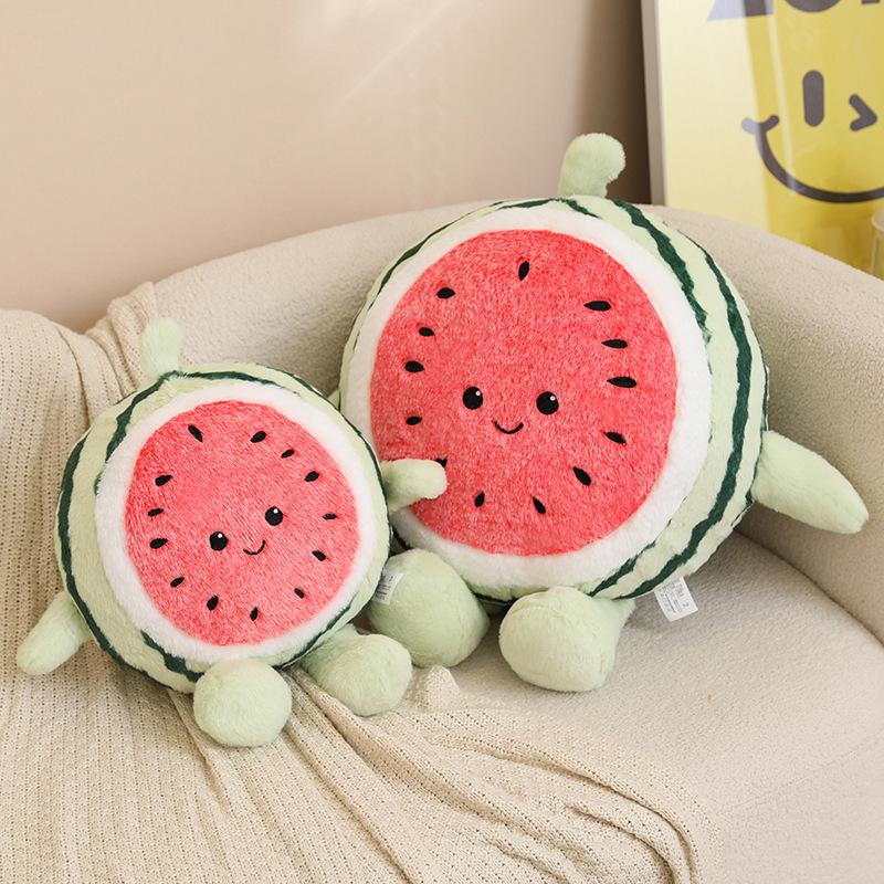 Plush Watermelon Cute Toy Birthday Gift Sofa Stuffed Doll Kids Room Decorations