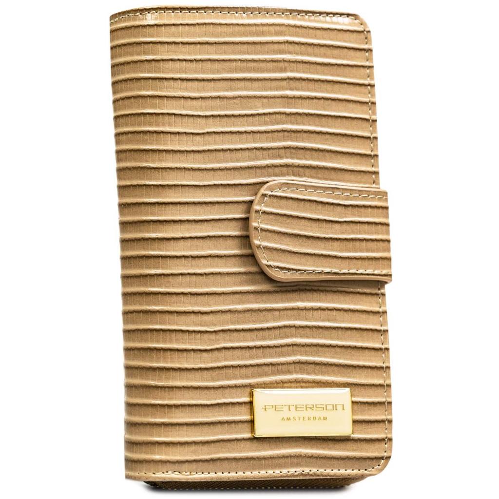 Portfel damski skóra+PU PTN PS116-CRV-2333 Khaki
