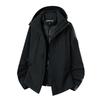 Men Women 3-in-1 Waterproof Windproof Hiking Jacket With Removable Fleece Liner Outdoor Travel Cycling Mountaineering