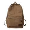 Durable Canvas Backpack, Large Capacity Backpack, Suitable For Middle School High School And College Students