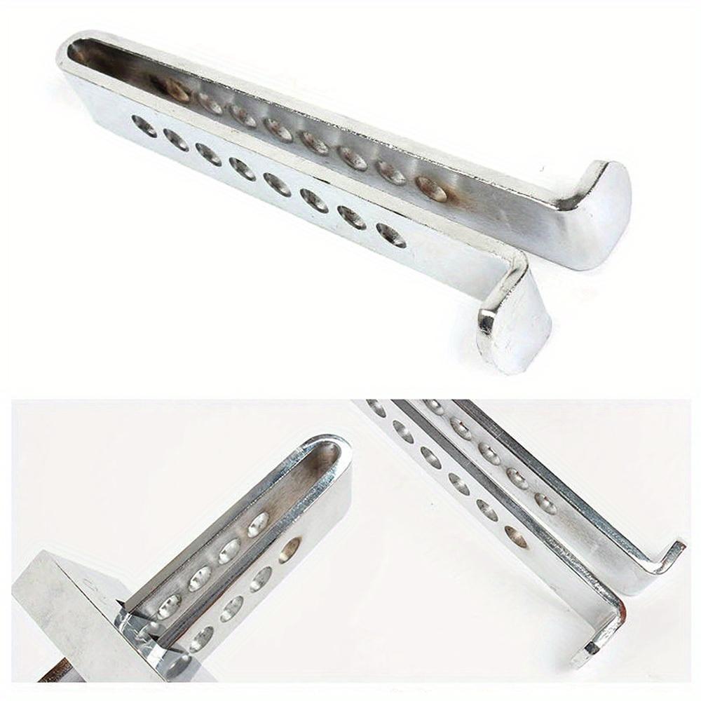 Heavy-Duty Stainless Steel 8-Hole Anti-Theft Adjustable Brake Pedal Clutch Lock for Automobiles/SUVs/Trucks and Clutches Thread Lock3