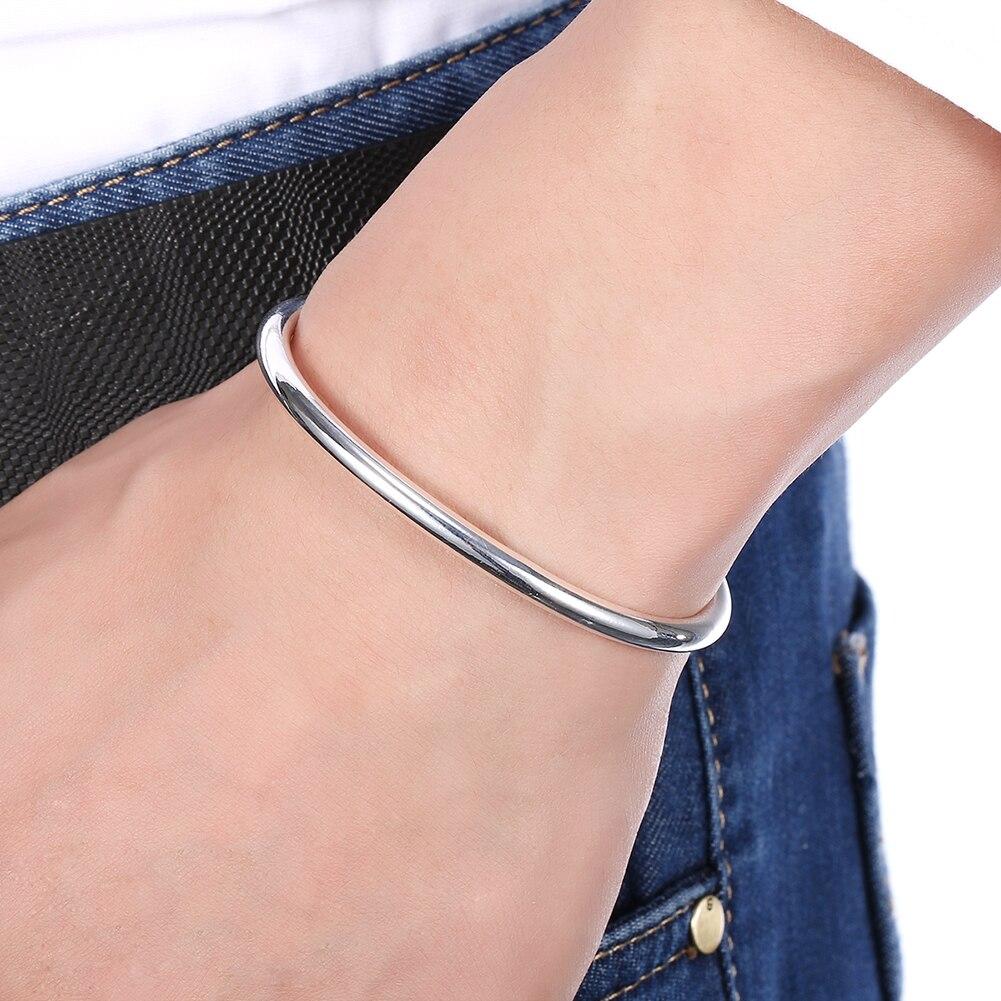 Fashion 925 Silver Bangles Jewelry Silver Bangles&Bracelet for Women Srebrna Bransoletka Pulsera De Plata