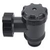 Swimming Pool Plunger Valve 38mm ABS Anti Clogging Efficient On Off Plunger Valves for Replacement