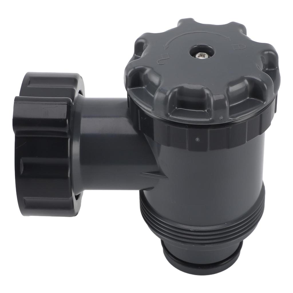 Swimming Pool Plunger Valve 38mm ABS Anti Clogging Efficient On Off Plunger Valves for Replacement