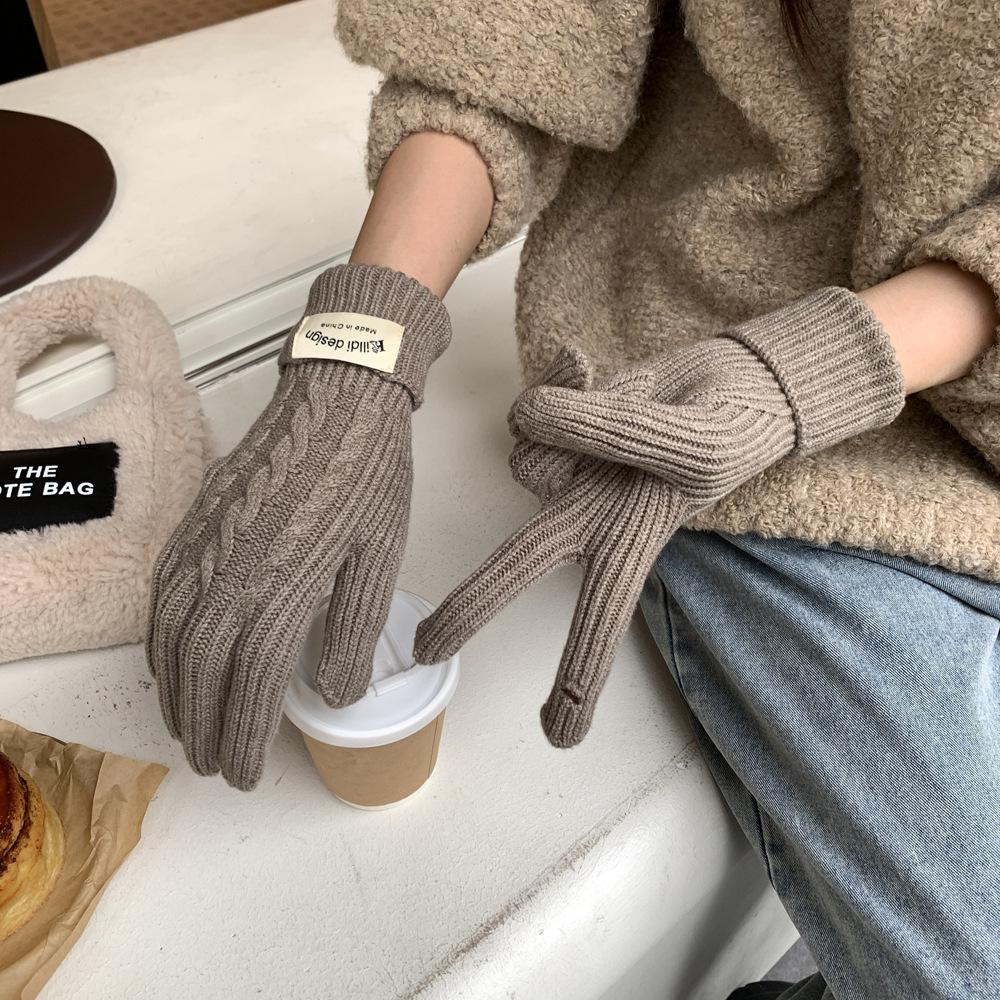 Зимняя шерстяная шапка женская модный бренд многоцветная шапка Балаклава атмосфера высокого класса комплект коса Лафа шапка