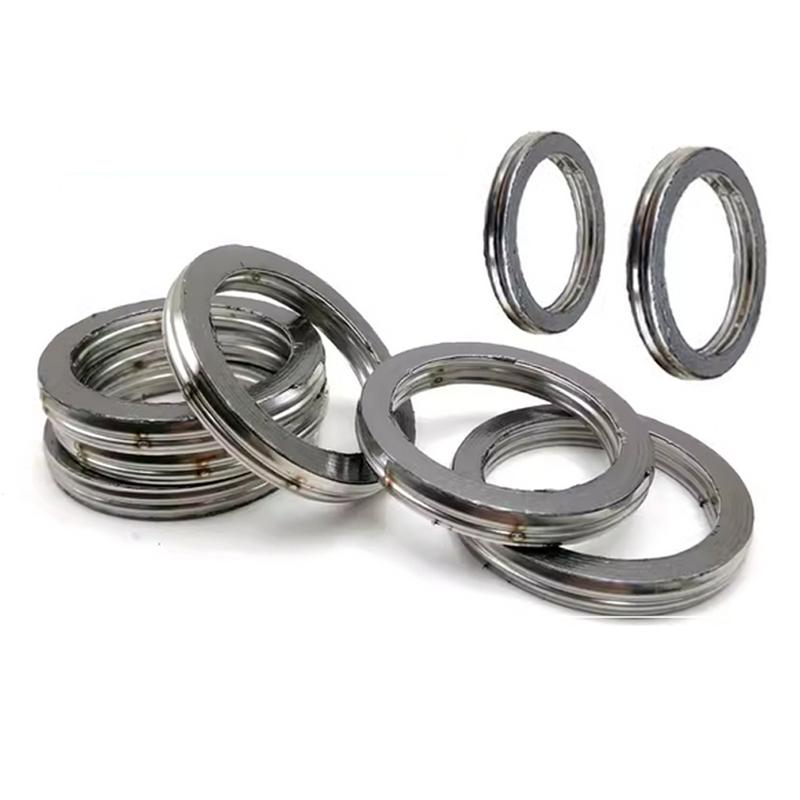 10pcs OD 32mm 34mm 35mm 38mm 39mm 40mm 41mm 42mm 43mm 44mm 46mm 47mm 48mm 49mm 50mm 55mm Motorcycle Muffler Exhaust Pipe Gasket