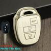 TPU 2/3/4 Кнопки Чехол для ключа автомобиля для Toyota Camry Prius Corolla RAV4 Sienna 2014 2015 Защитный держатель Аксессуары