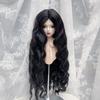 Парик для кук 1/3 1/4 1/6 для кукол Bjd 60/45/30 см, средний пробор, длинные волосы, мягкая кукла-девочка, игрушка для переодевания, игровой домик, аксессуары для кукол, без кук