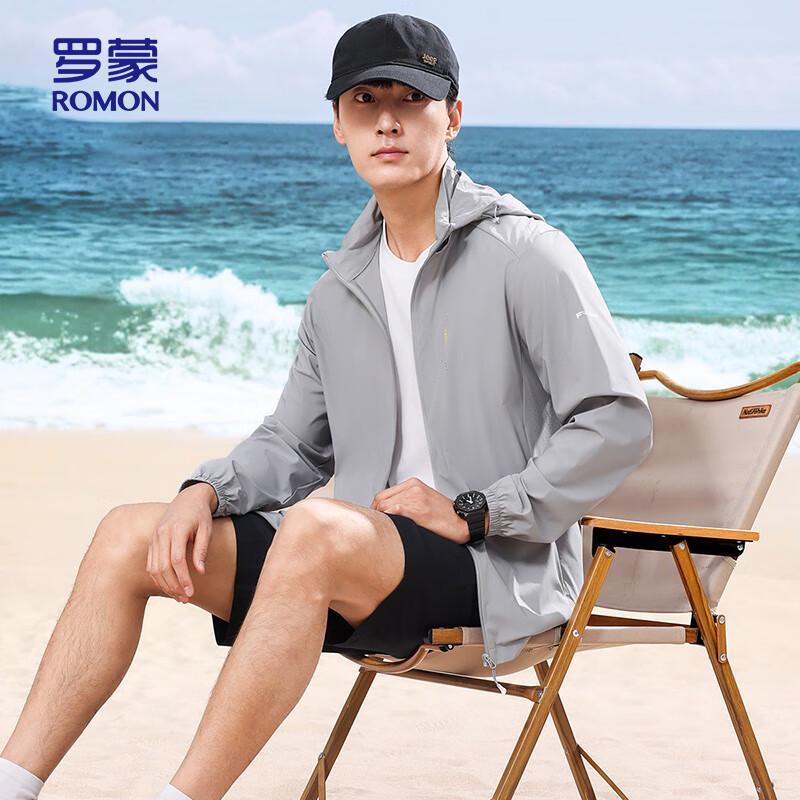 ROMON Men's Ice Silk Sun Protection Jacket 5088A