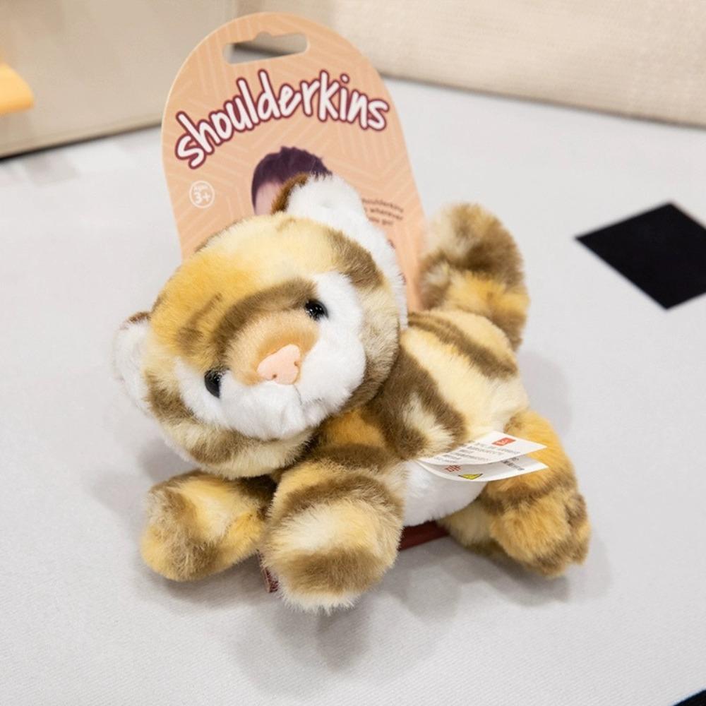 Octopus/Tiger Shoulder Plush Toy Panda Raccoon Magnetic Stuffed Toy School Party