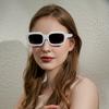 Glasses W2233 Retro Large Frame Big Face Crystal Square Frame Sunglasses Women'S Sunglasses Men'S