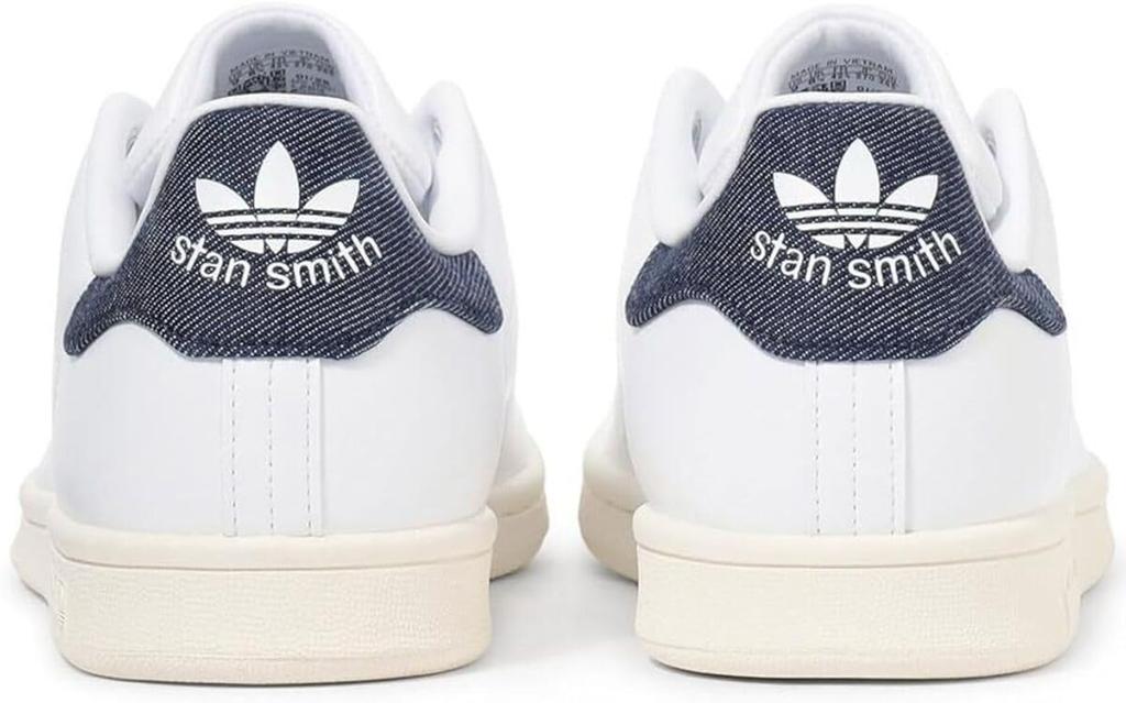 Adidas Stan Smith Size Footwear, White/Dark Obsidian/Off-White, JP8658, 25.5cm