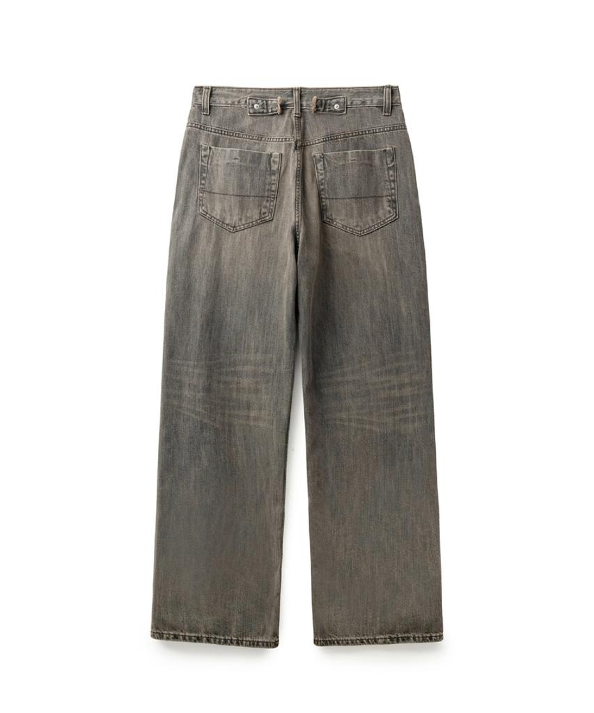 Haechinglum Regular Selvedge Jeans Slub Vintage Gray