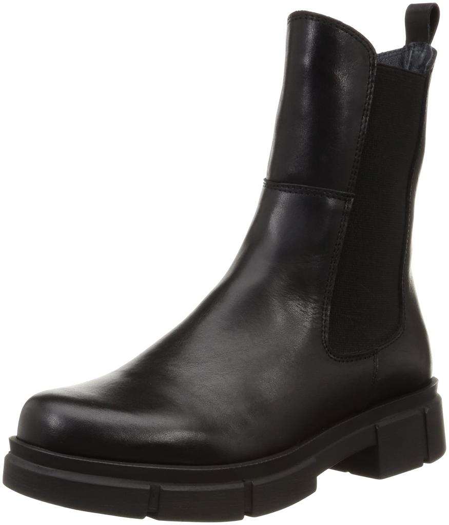 Chelsea Boots Middle Side Gore Boots Black [Bontre]
