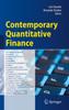 Книга Contemporary Quantitative Finance : Essays In Honour of Eckhard Platen