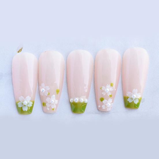 Manicure Decal Removable DIY Self-adhesive Flower Pattern Manicure Sticker Salon Supplies