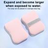 1/2Pcs Bathing Sponge Soap-Saving Bags Rich Foam Soft Skin Delicate Texture Sponge Foaming Effect Sponge
