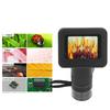 Ручной цифровой микроскоп 2-дюймовый IPS-экран 1000-кратное увеличение USB-подключение к ПК Микроскоп с 8 регулируемыми светодиодами