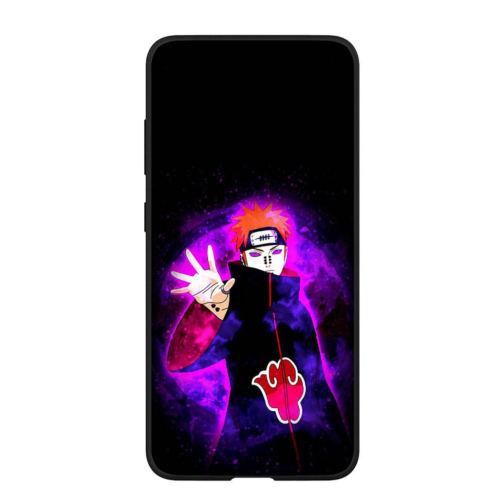 Чехол для Samsung Galaxy S25 S24 S23 iPhone 16 15 Xiaomi Redmi Note 14 13 12 16E 8 X 11 Pro Max XR OPPO Moto Huawei Akatsuki Pain Itachi Uchiha Naruto